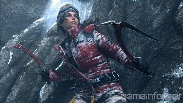 Rise of the Tomb Raider Game Informer cover 2