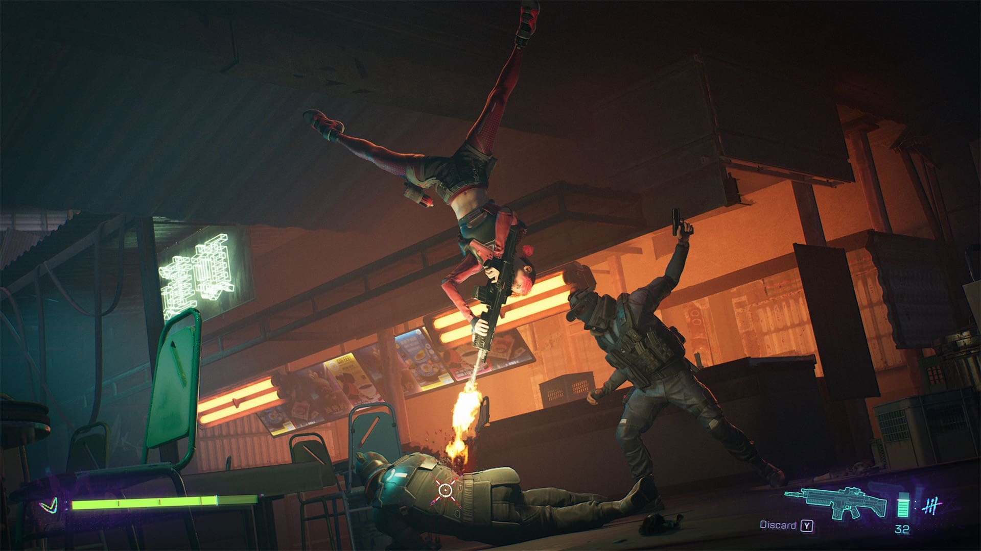 SPINE gamescom 2024 preview screenshot 6 weapons jump enemies finish shooting
