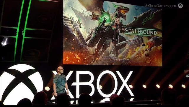 Scalebound Gamescom 2015 Xbox persconferentie