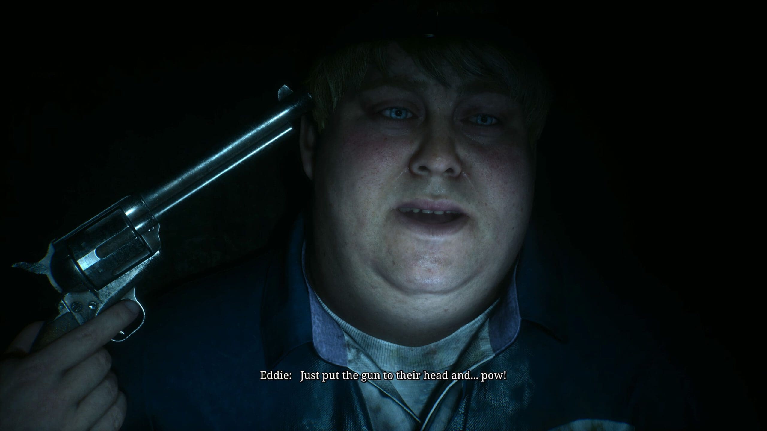 Silent Hill 2 remake review screenshot 10 Eddie psychopathic character