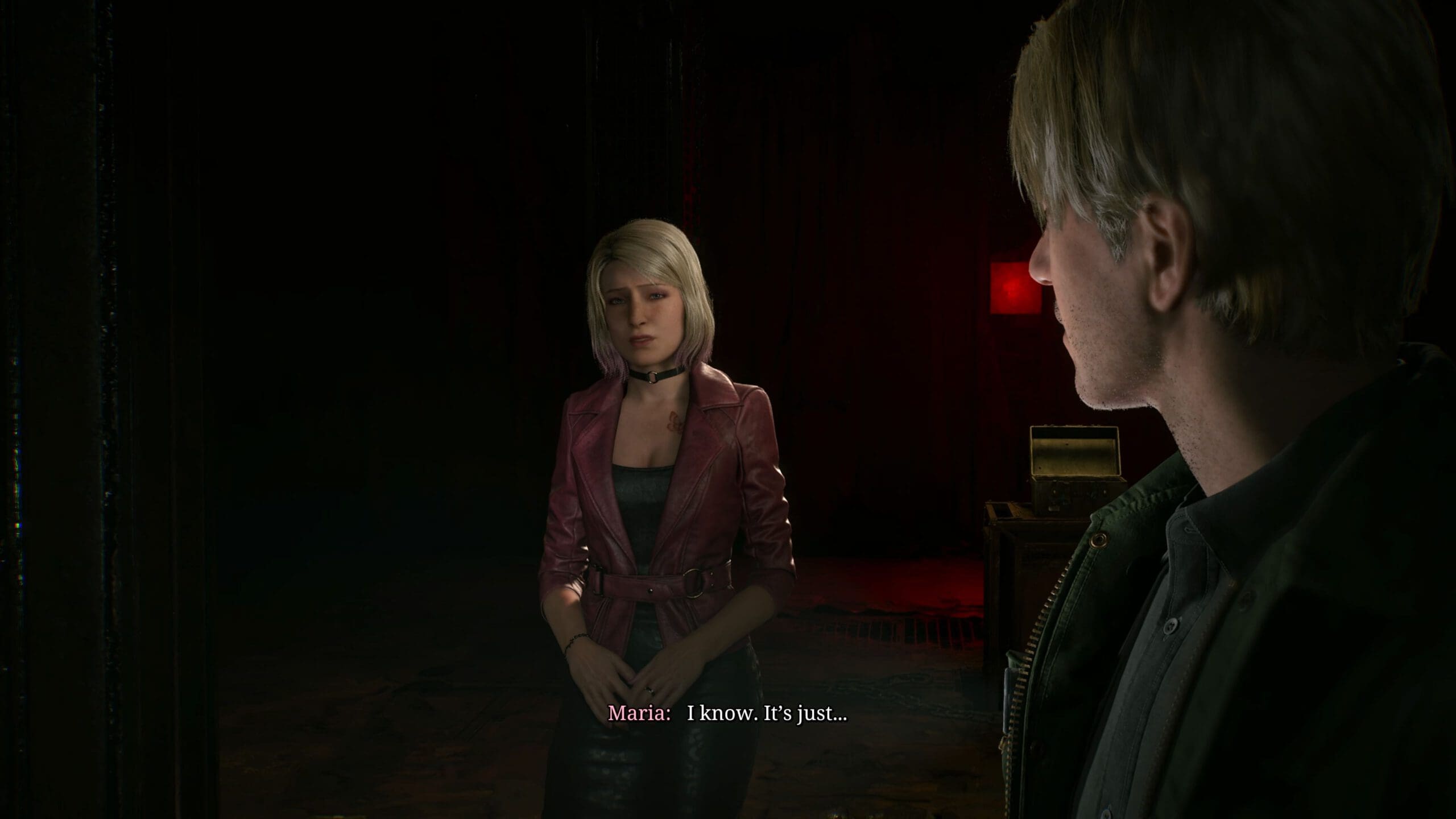 Silent Hill 2 remake review screenshot 12 Maria line deliveries downgraded