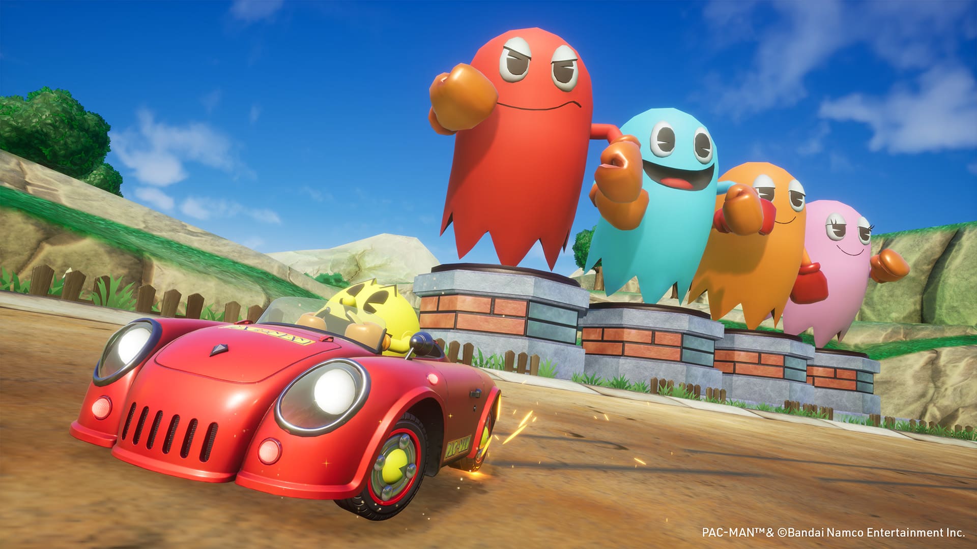 Sonic Racing Crossworlds gamescom 2025 preview image 3 Bandai Namco collab Pac-Man playable character