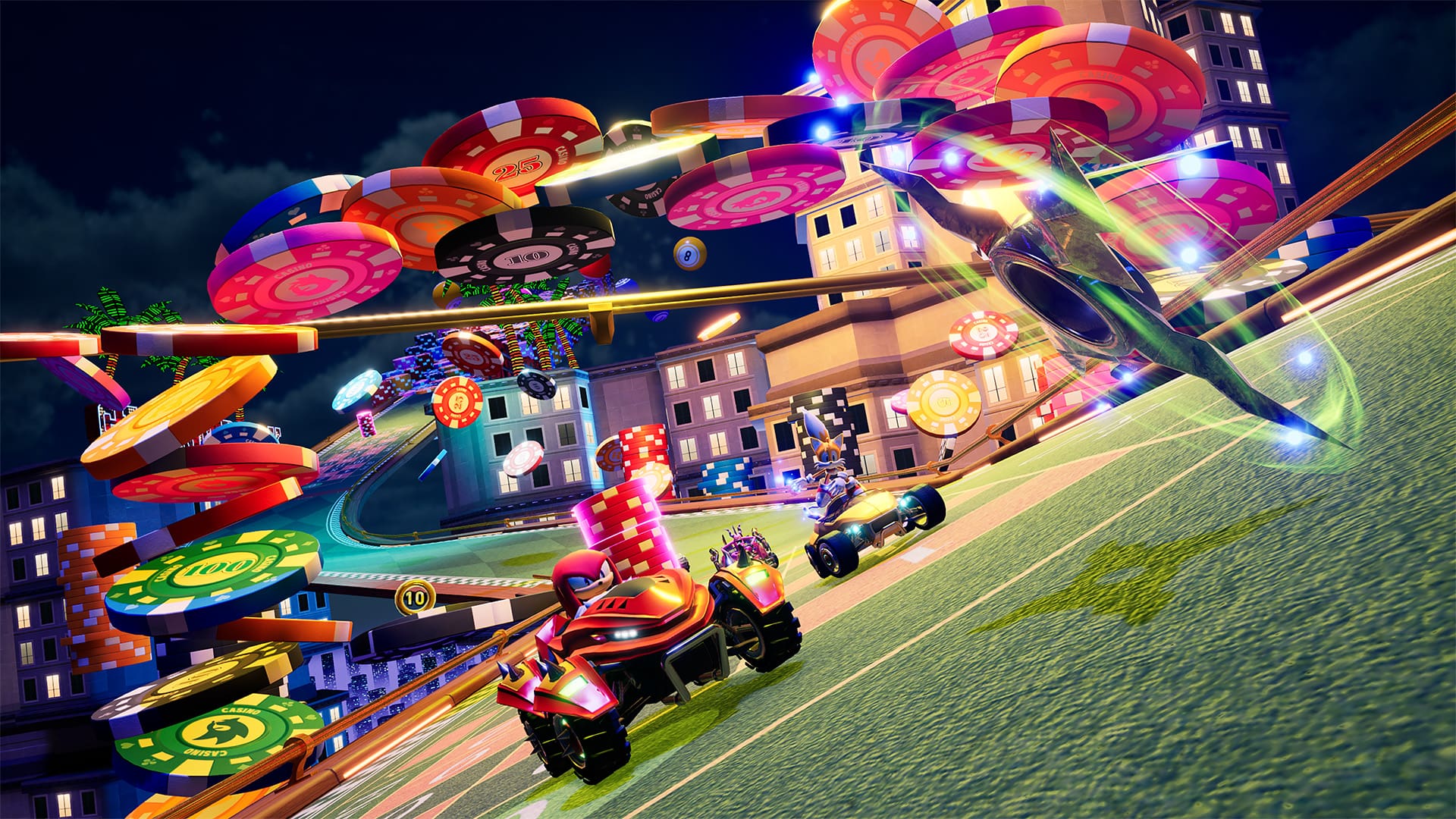 Sonic Racing Crossworlds gamescom 2025 preview image 6 Knuckles Casino