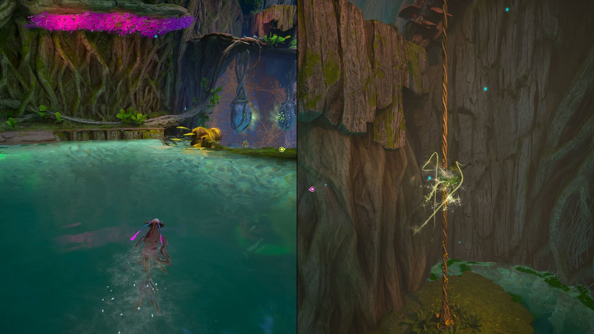 Split Fiction review screenshot 2 fantasy world