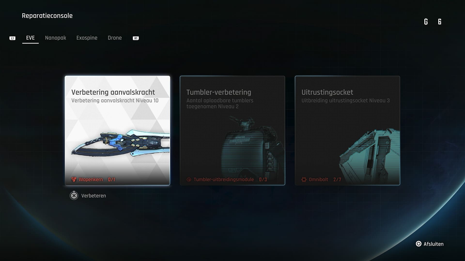 Stellar Blade game review screenshot 15 camp repair console upgrades