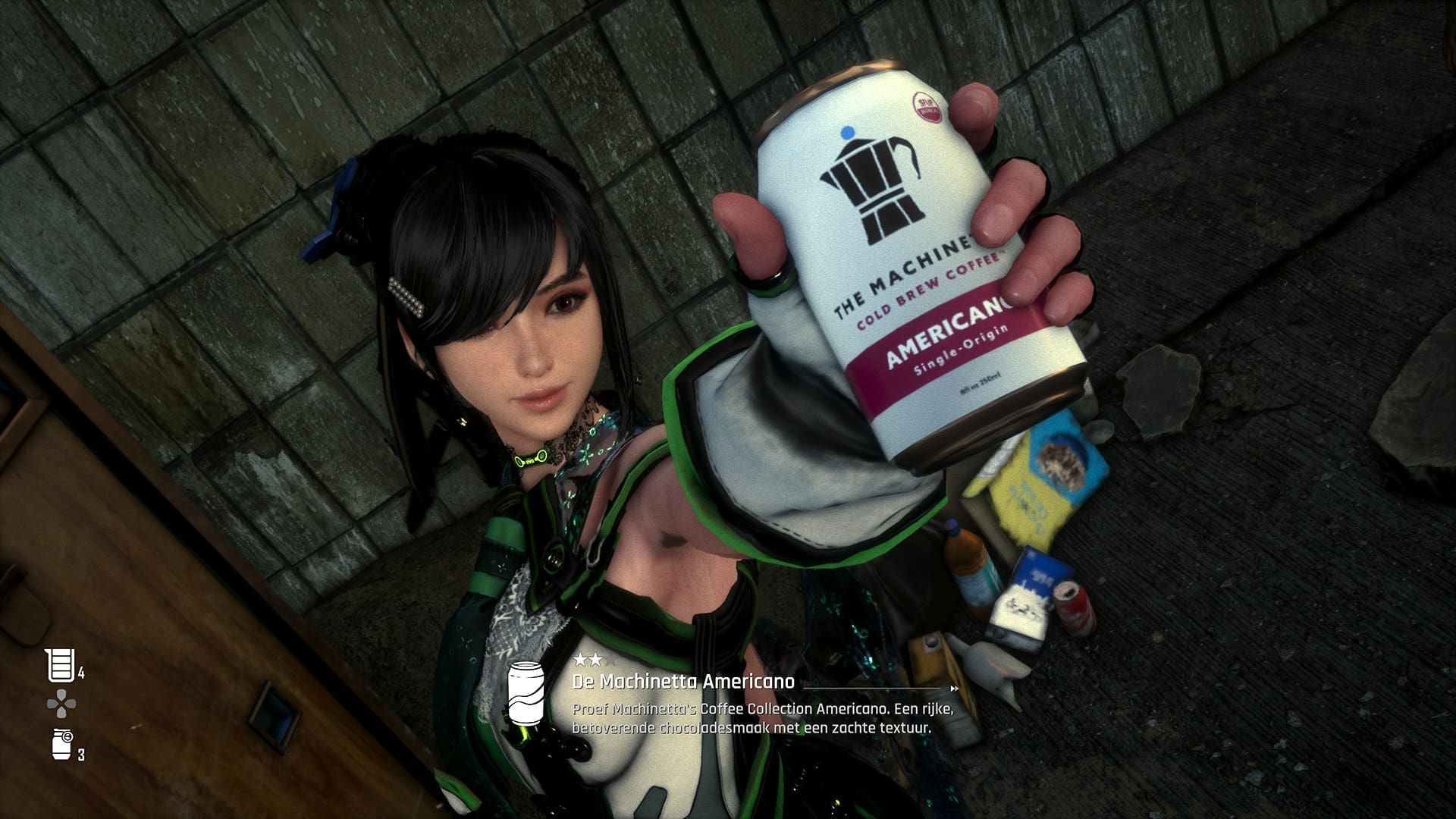 Stellar Blade game review screenshot 17 soda cans collectibles