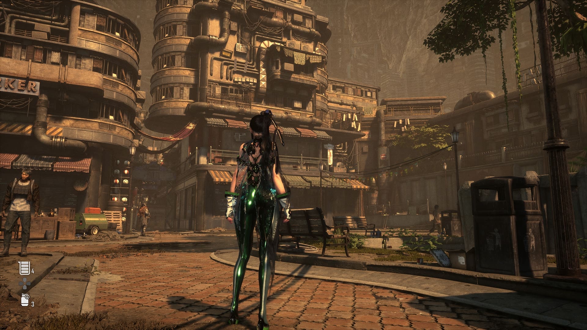 Stellar Blade game review screenshot 5 large city Xion
