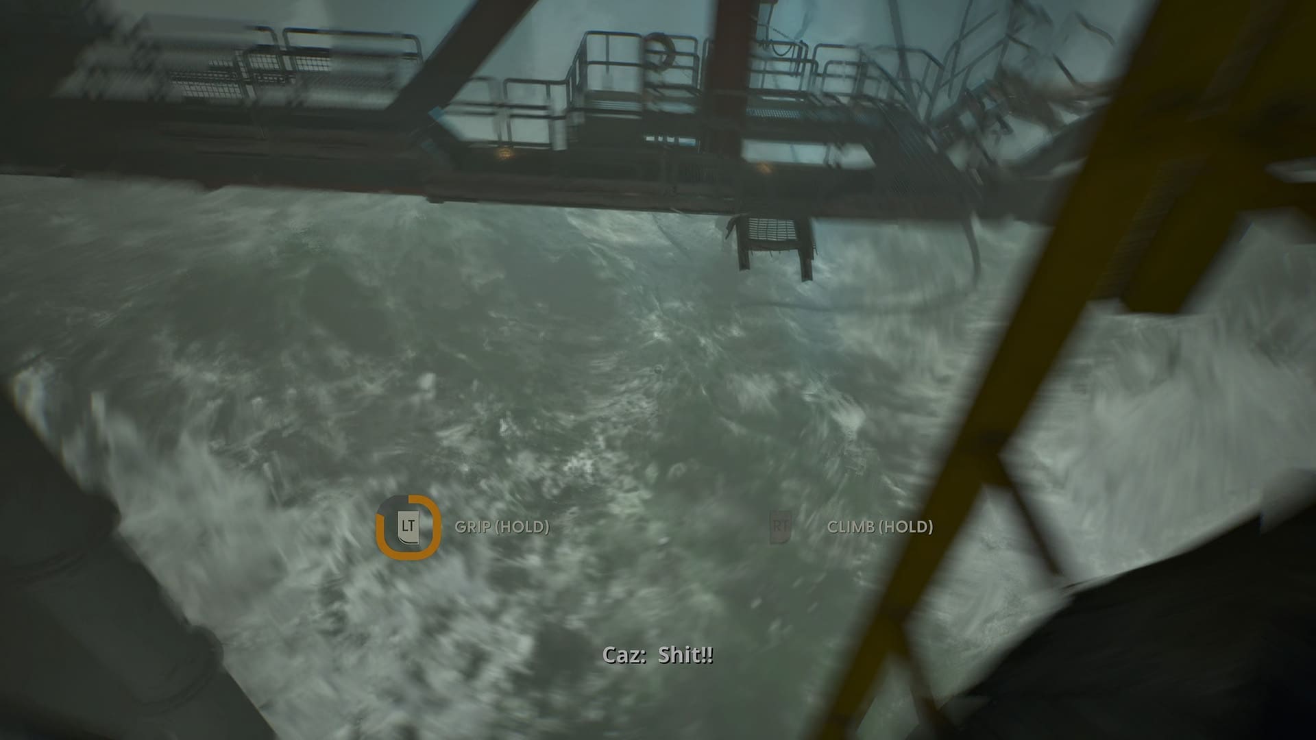 Still Wakes the Deep review screenshot 2 falling press left trigger in time