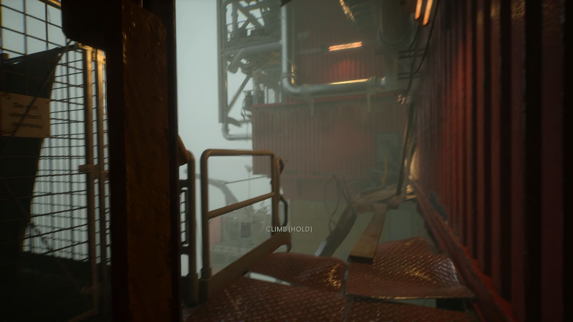 Still Wakes the Deep review screenshot 7 narrow staircases paths cool level design