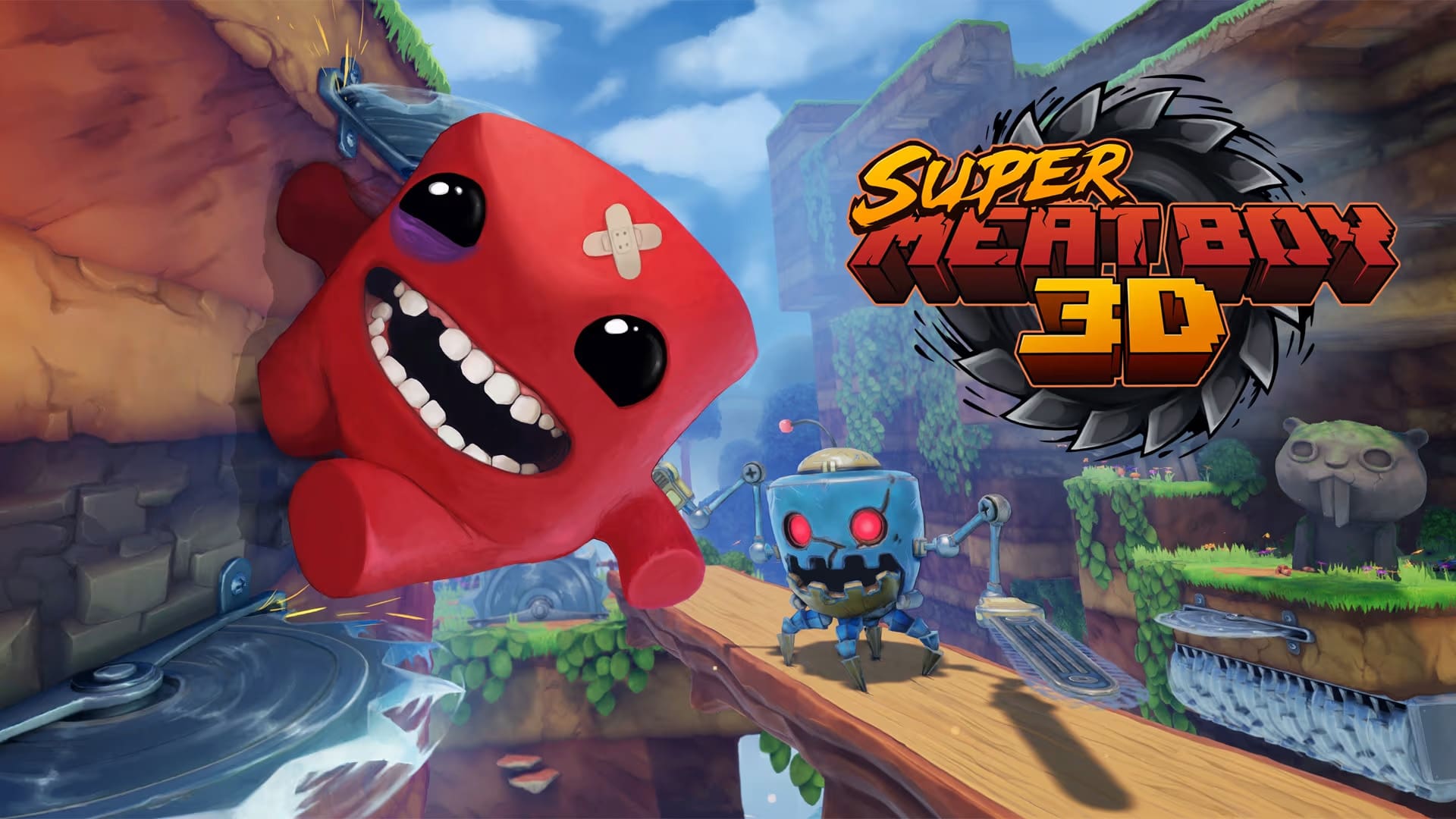 Super Meat Boy 3D review featured image Side-Scroller.nl