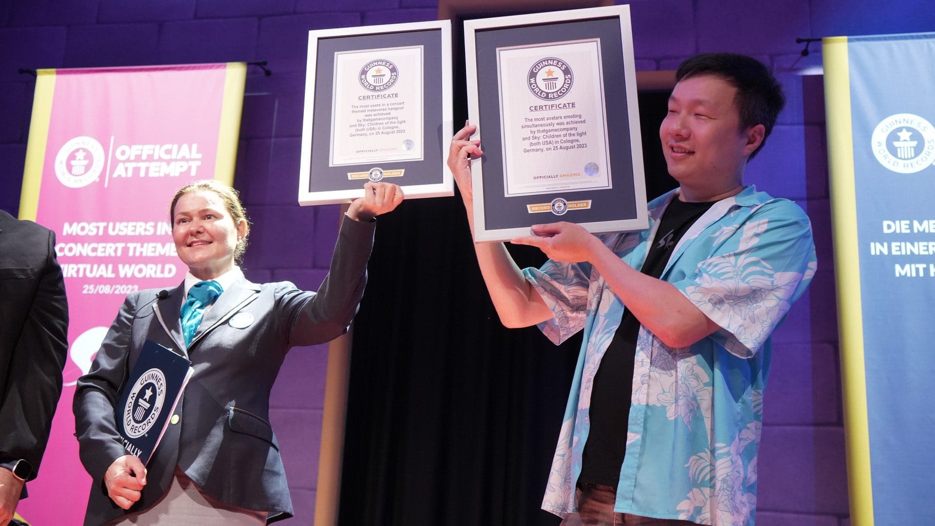 Thatgamecompany Sky Children of the Light gamescom 2023 Guinness World Record Event foto 2