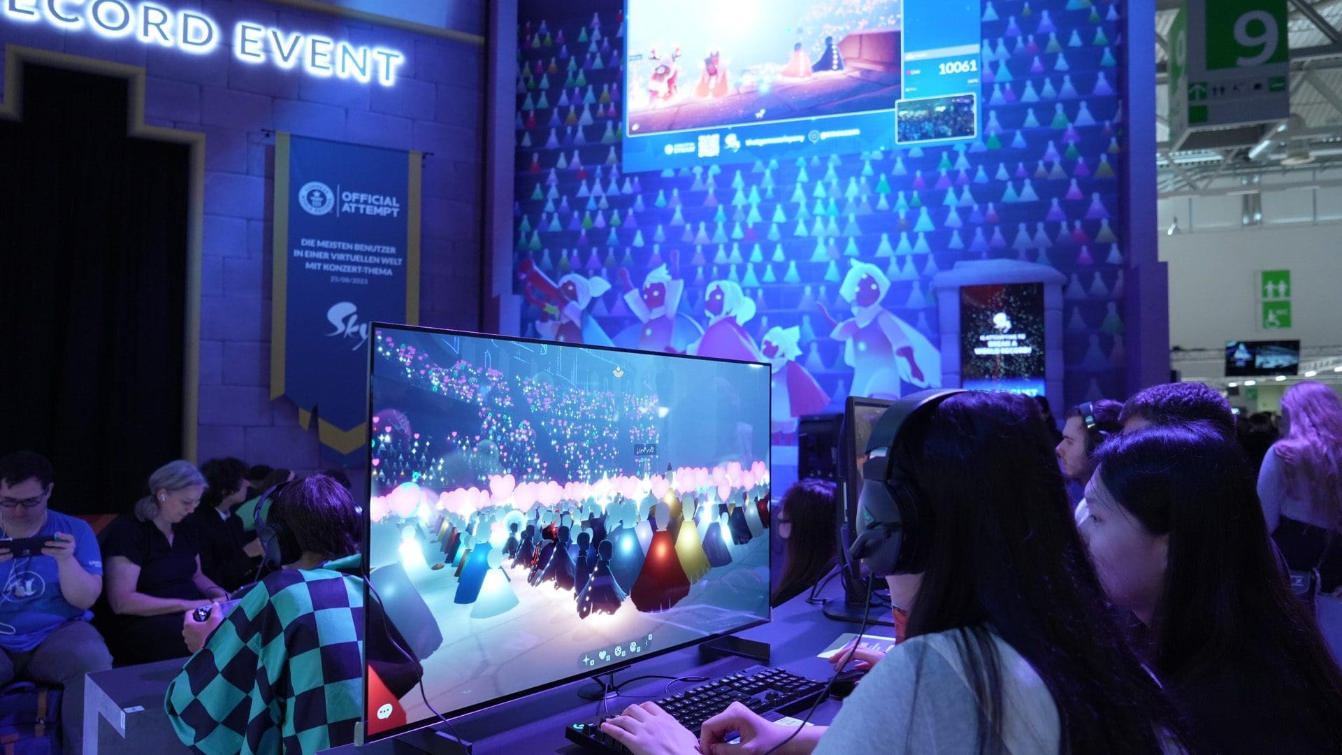 Thatgamecompany Sky Children of the Light gamescom 2023 Guinness World Record Event foto 3