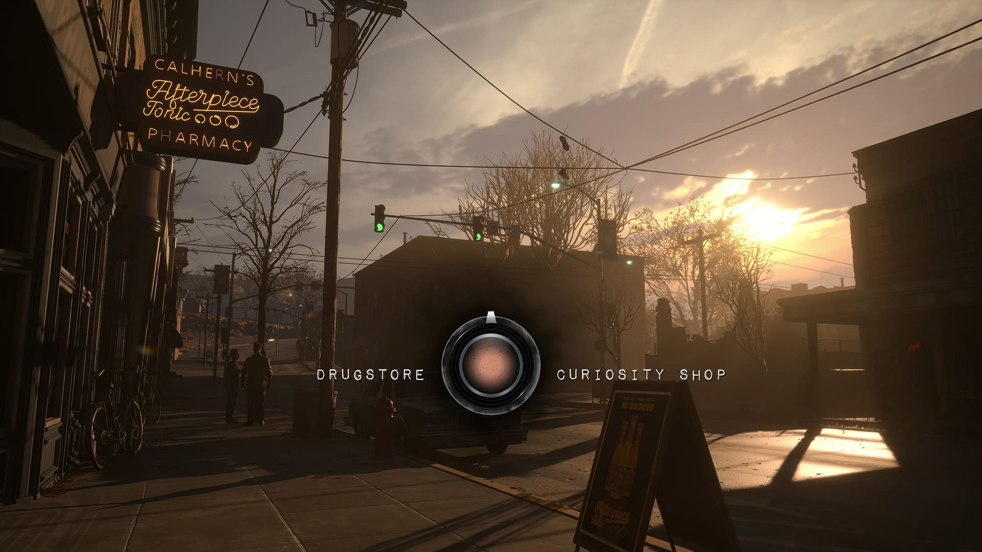 The Casting of Frank Stone review screenshot 6 various choices camera repair drugstore curiosity shop