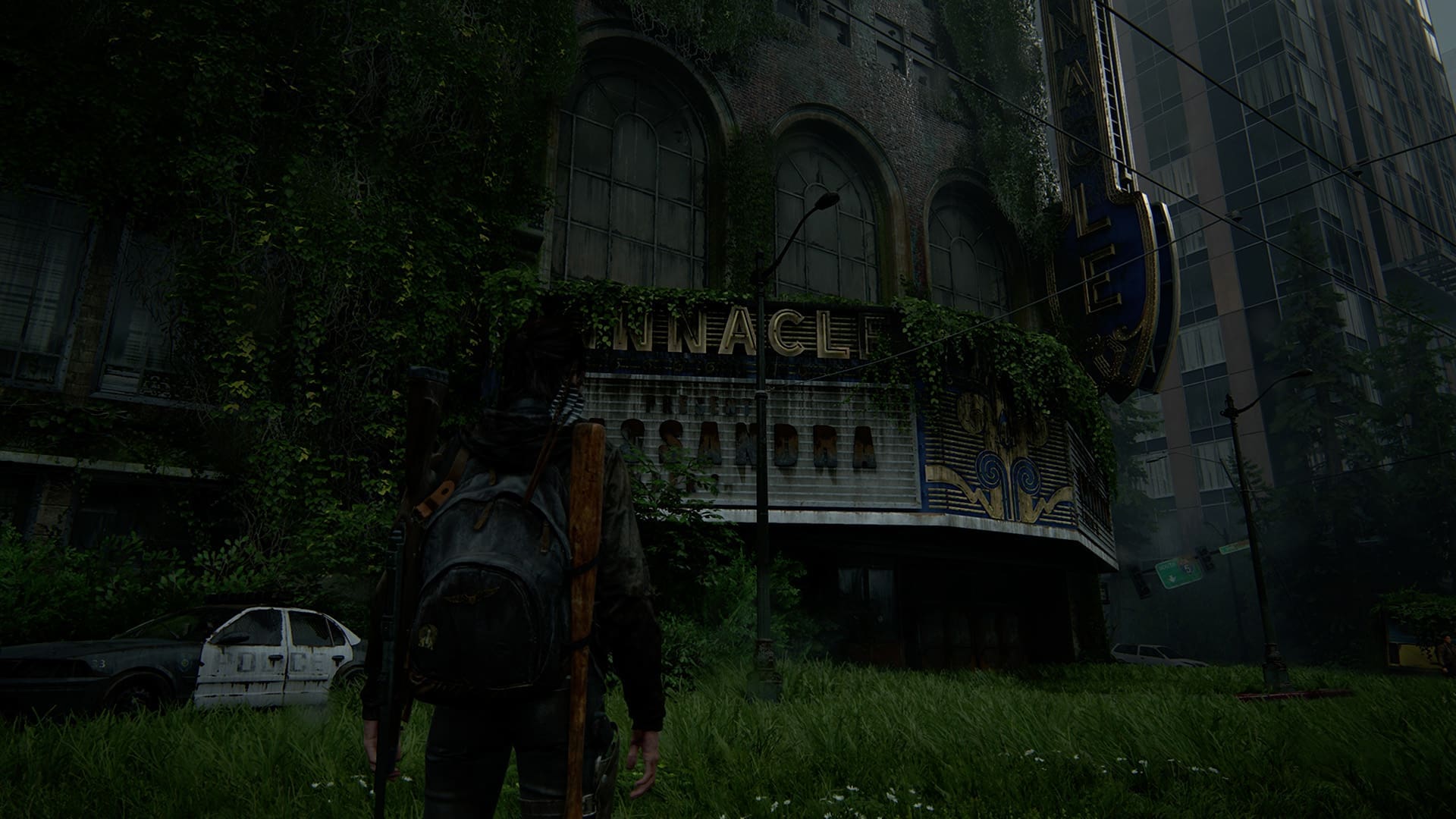 The Last of Us Part II Remastered review screenshot 8 theatre unique location