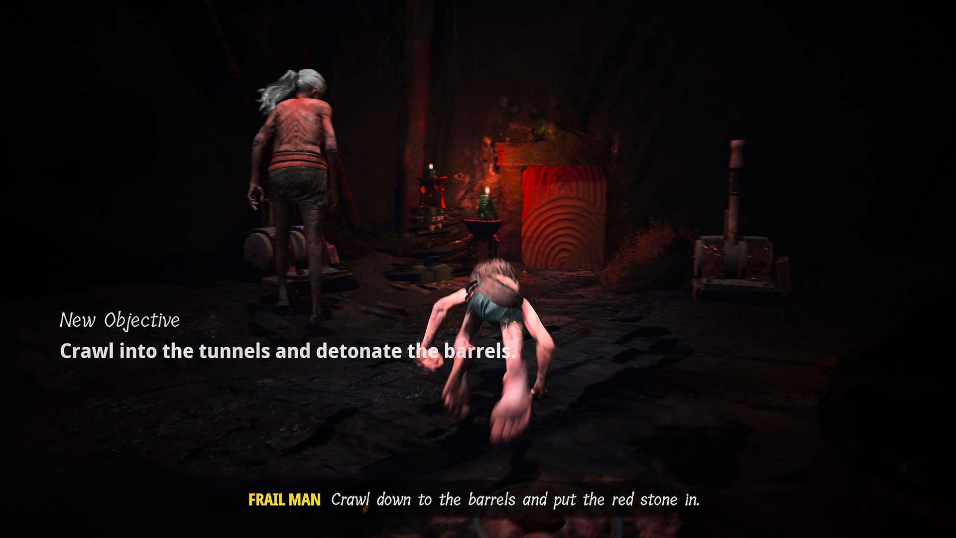 The Lord of the Rings Gollum review screenshot 6 captured slave Black Pits Barad-dûr