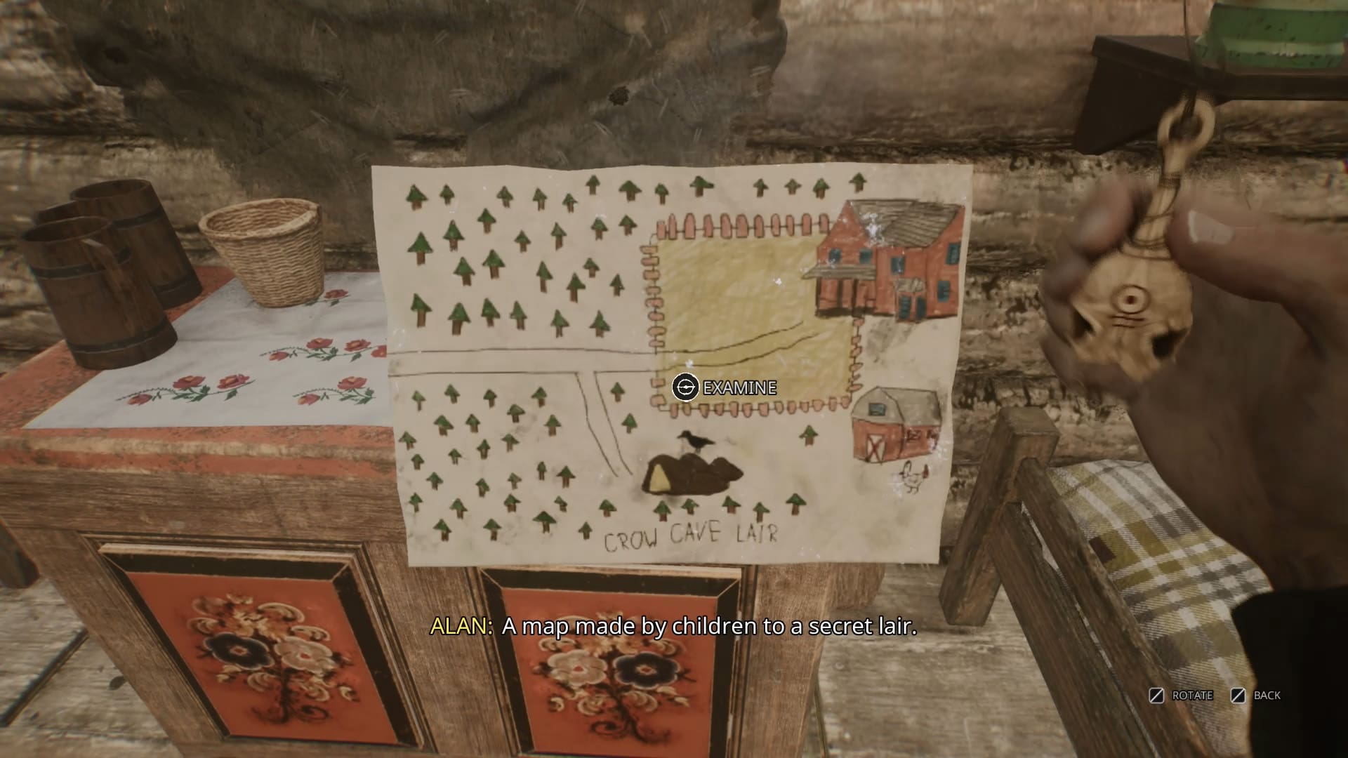 The Occultist Steam Next Fest 2026 demo preview screenshot 6 child drawing cave