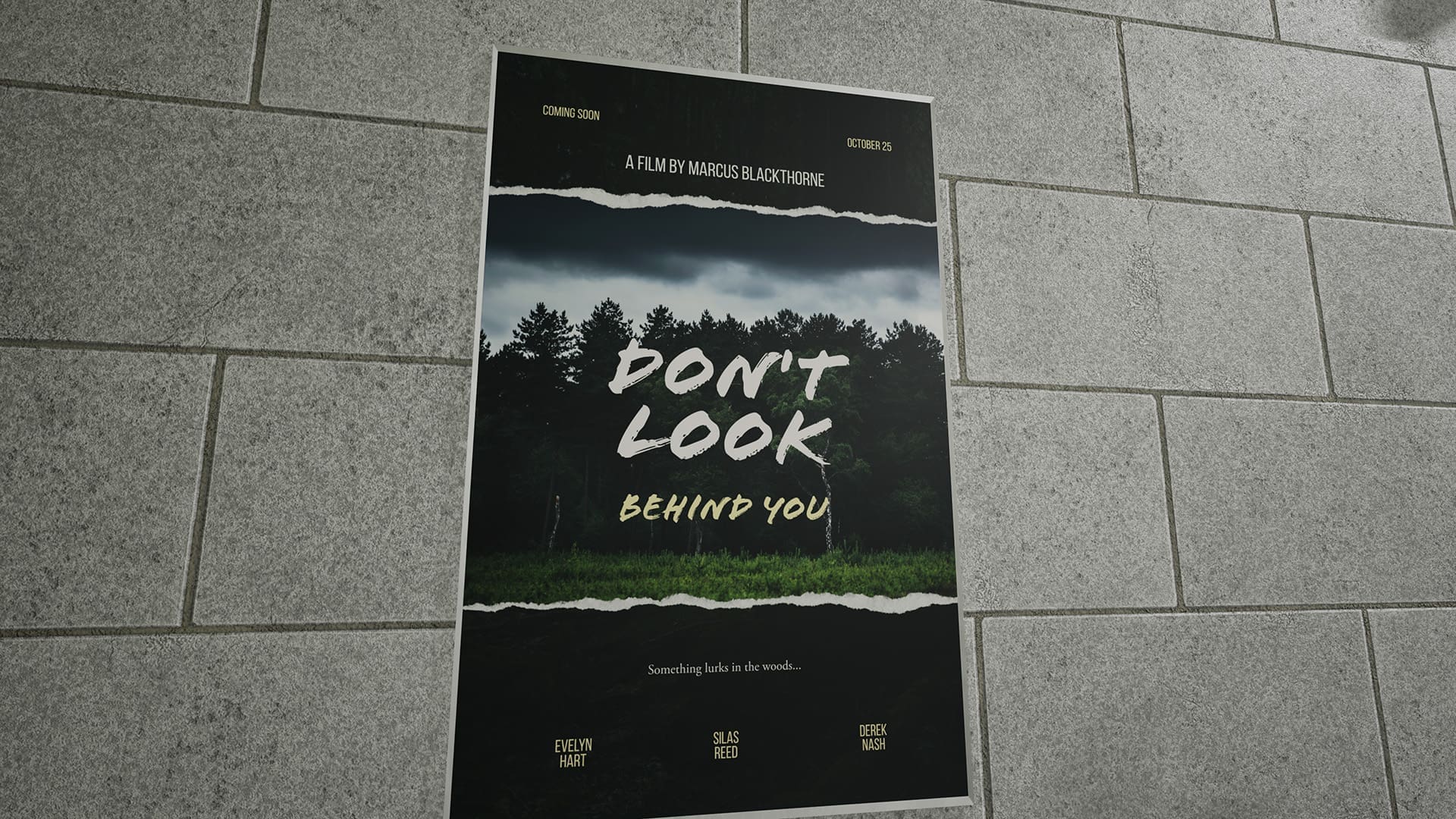Ook de details van de filmposter bleef ik onthouden
