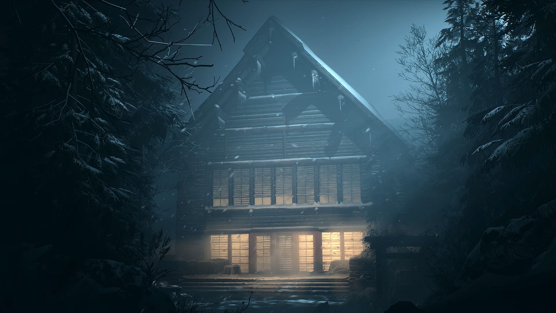 Until Dawn Remake review screenshot 3 story cabin mountain