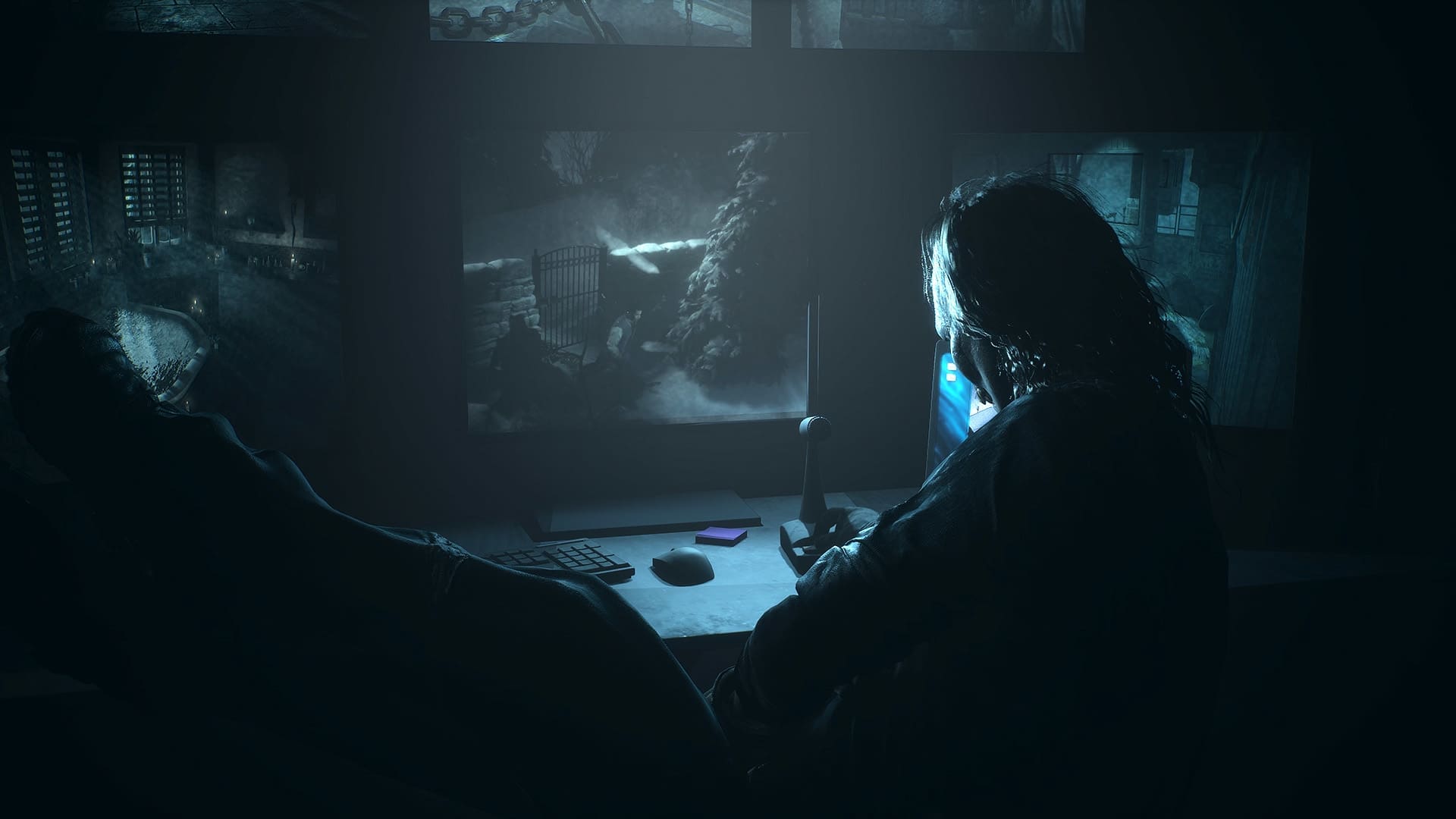 Until Dawn Remake review screenshot 5 mysterious killer watching