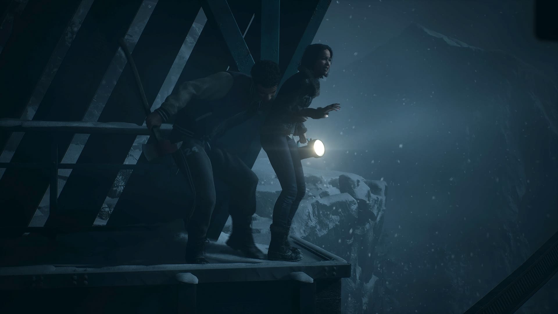 Until Dawn Remake review screenshot 6 surviving night