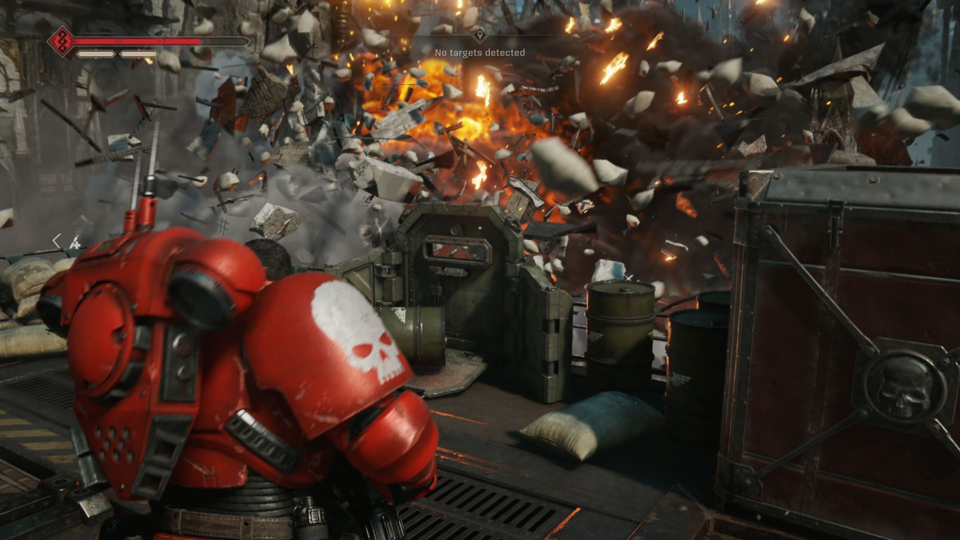 Ook in de co-op modus staat de actie centraal