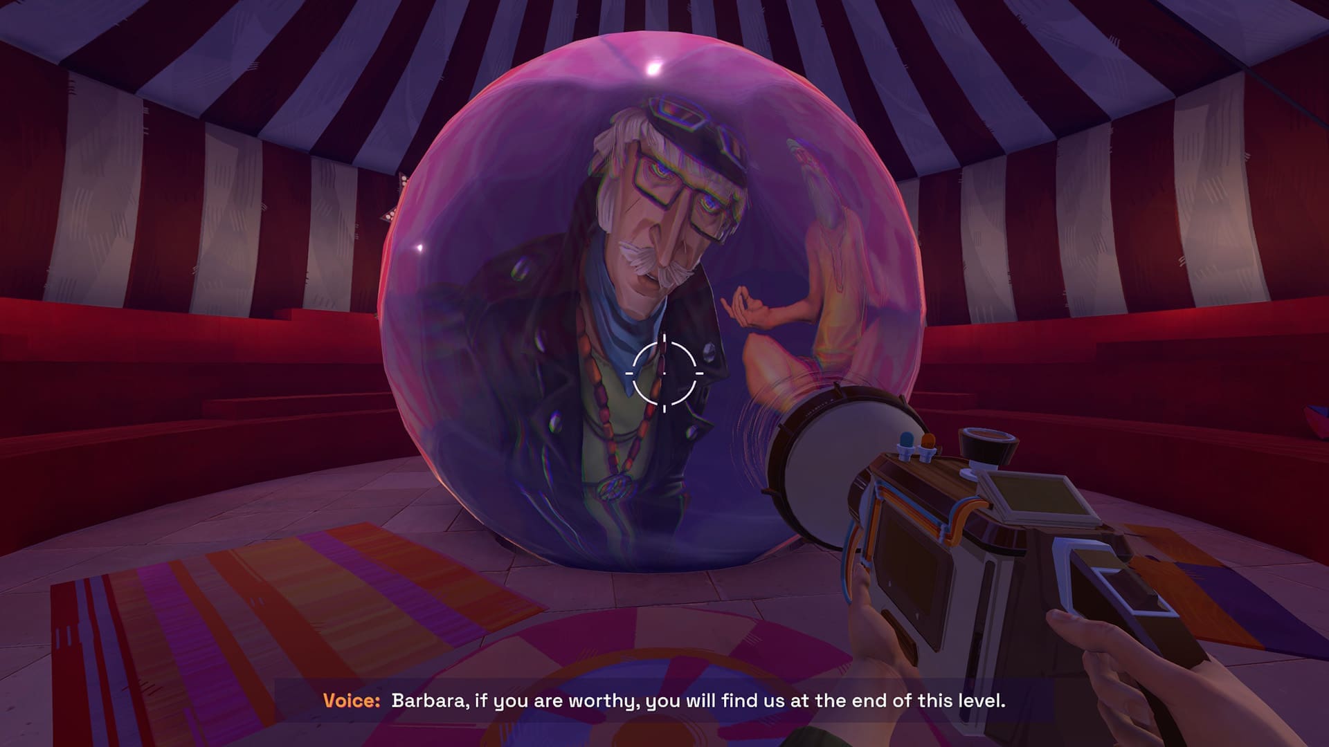 De game is behoorlijk surrealistisch