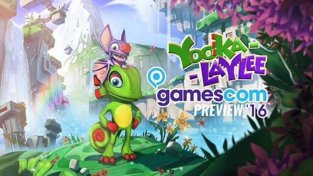Yooka-Laylee – gamescom 2016 preview