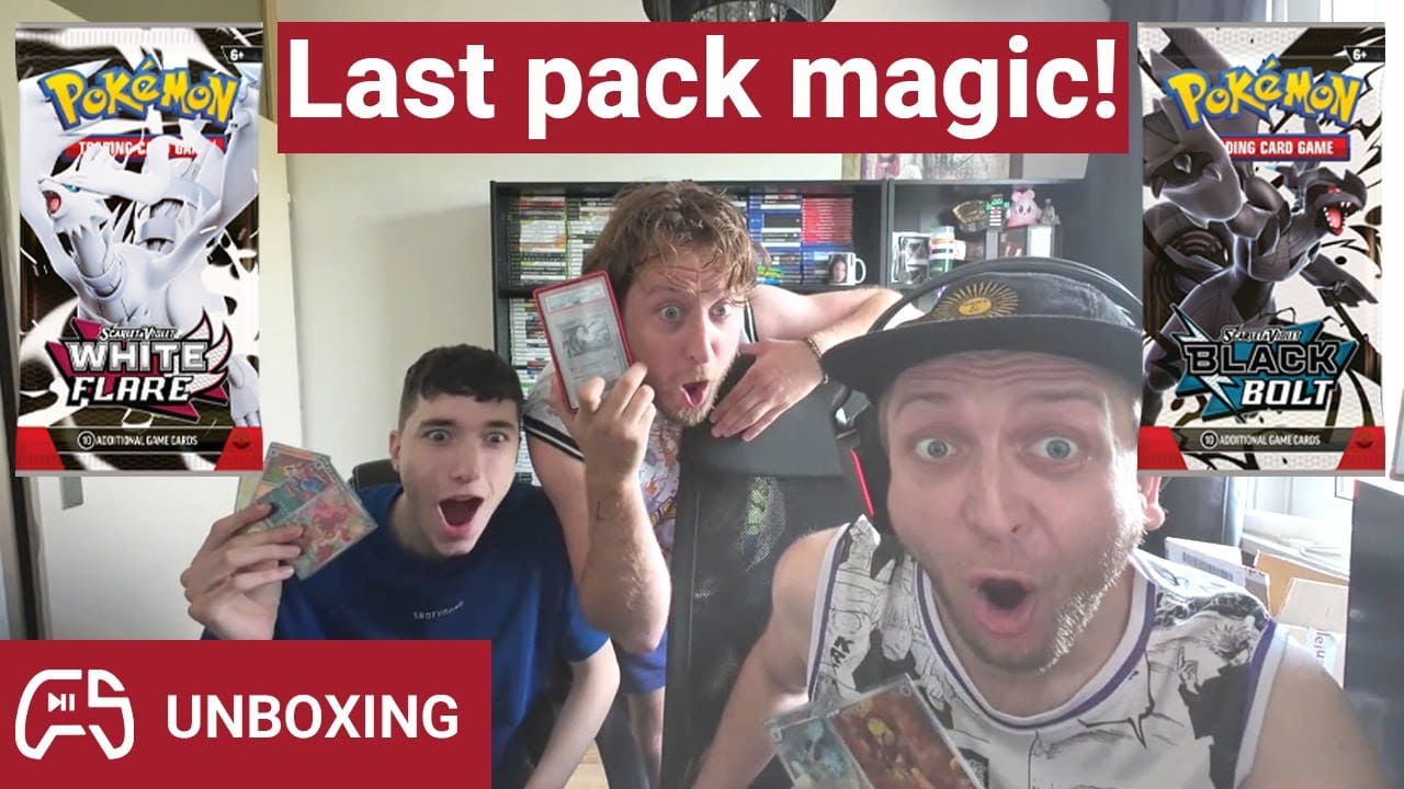 BOOSTER BOX BONANZA, Wens ons succes! – Pokémon White Flare & Black Bolt