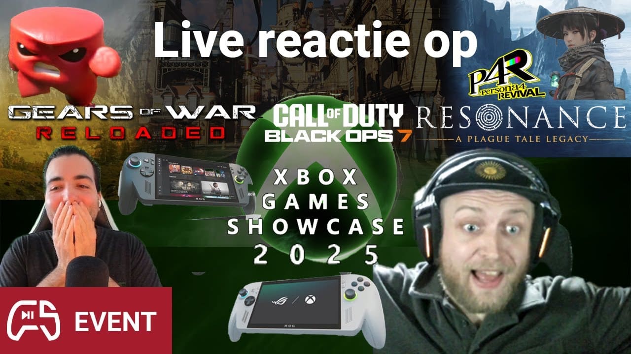 “De beste Xbox show in tijden!” Xbox Games Showcase 2025