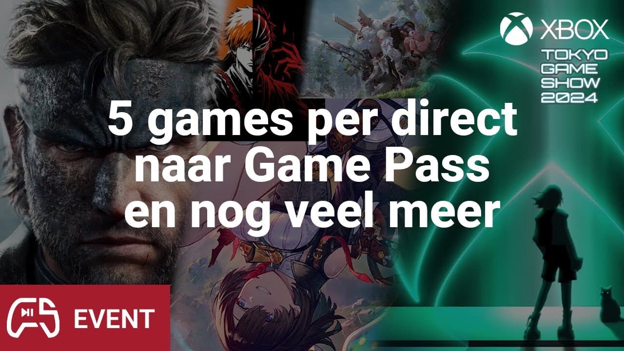 Bekijk hier onze reactie op de Xbox Tokyo Game Show 2024-livestream terug