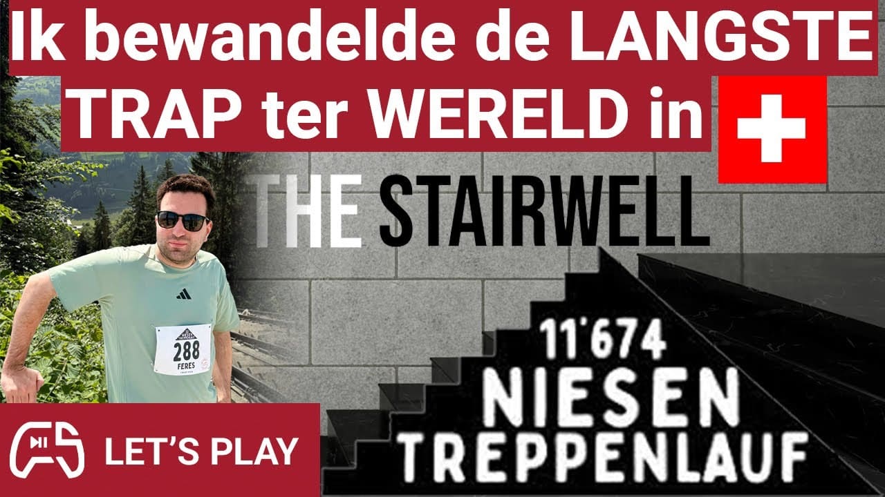 Dit is de LANGSTE TRAP ter wereld?! - The Stairwell #letsplay