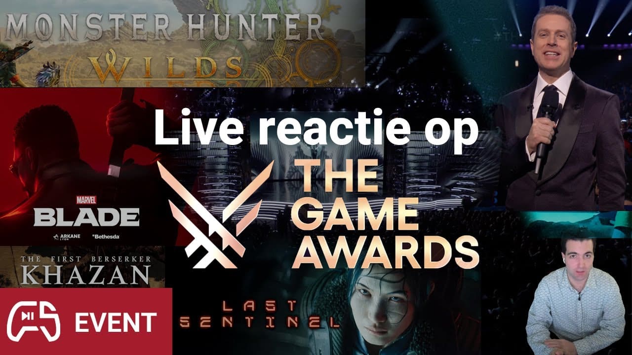 Bekijk hier onze live reactie op The Game Awards 2023 terug