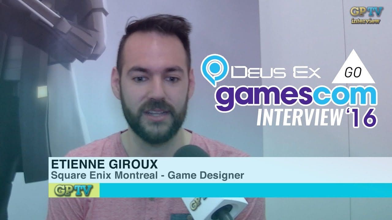 [INTERVIEW] Etienne Giroux about Deus Ex GO – Gamescom 2016