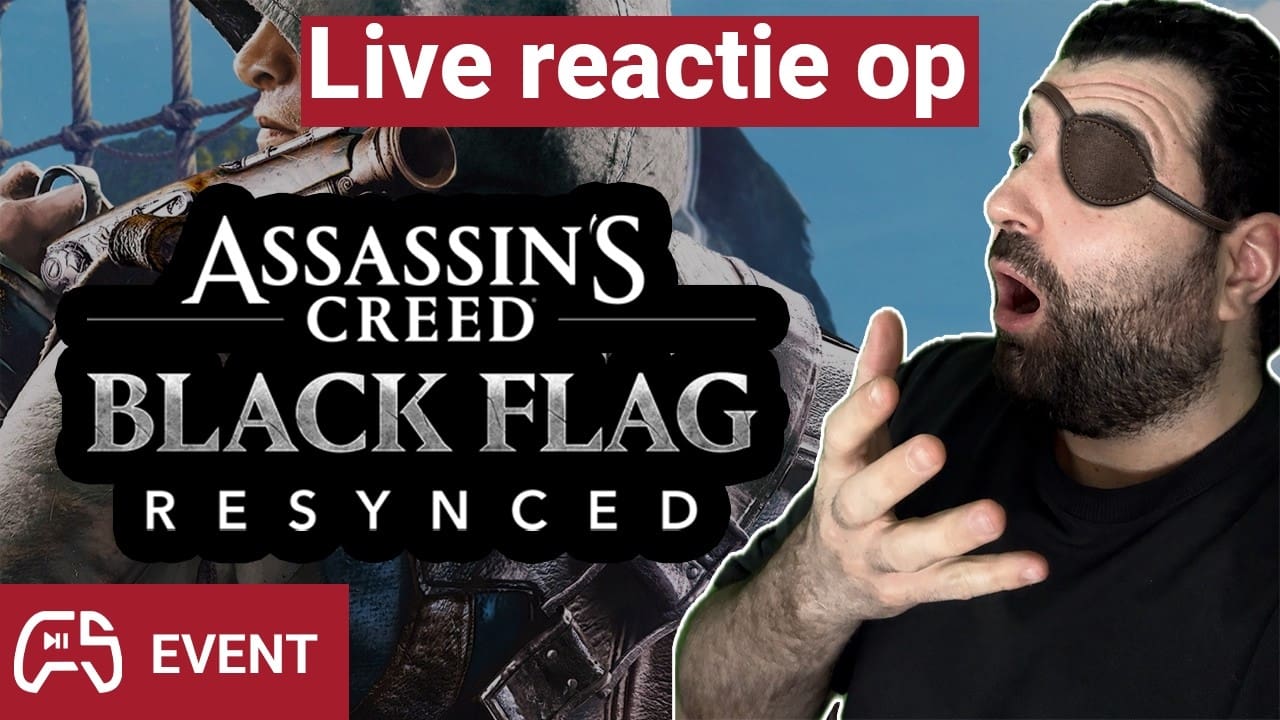 Live reactie op de Assassin’s Creed Black Flag Resynced onthulling #livereact