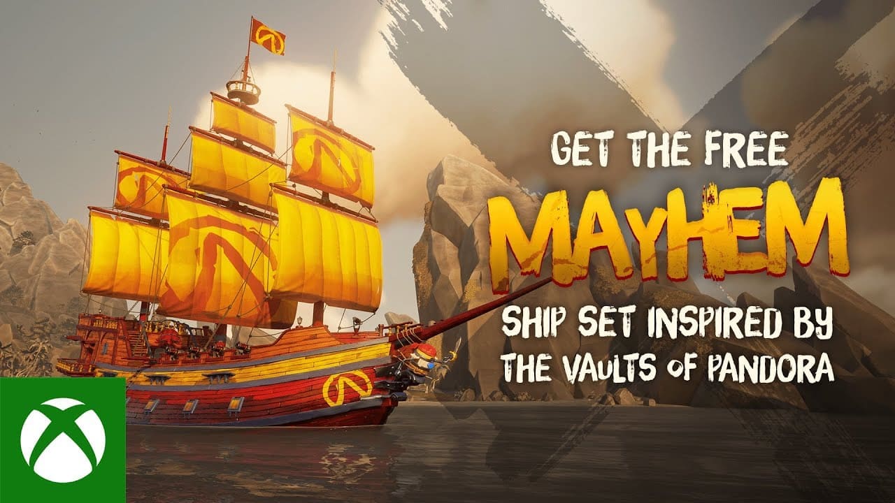 Sea of Thieves – Borderlands schip komt naar de game