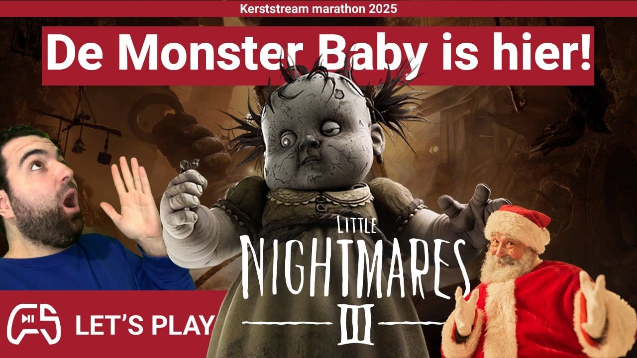 Ontsnappen aan de Monster Baby in Little Nightmares 3 - Let's Play