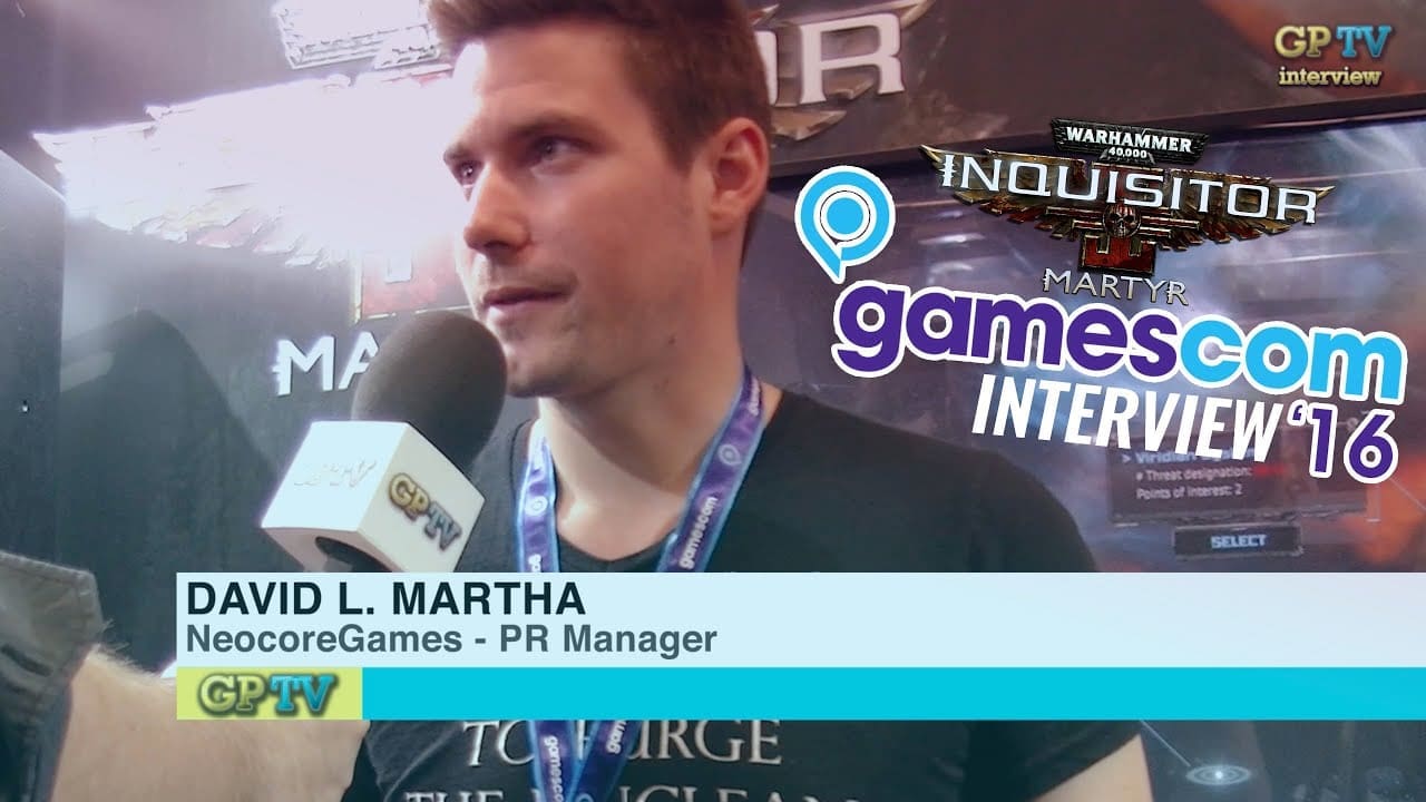 [INTERVIEW] David L. Martha about Warhammer 40k: Inquisitor – Martyr